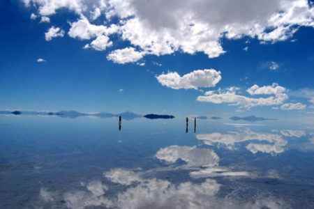El Salar de Uyuni, paraíso blanco en Bolivia