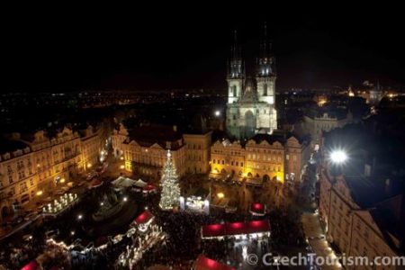 Praga, en Navidad