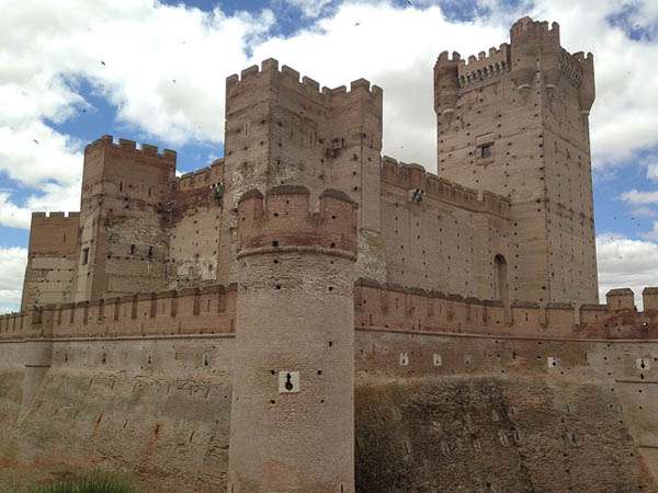 castillo de la Mota en Medina del Campo